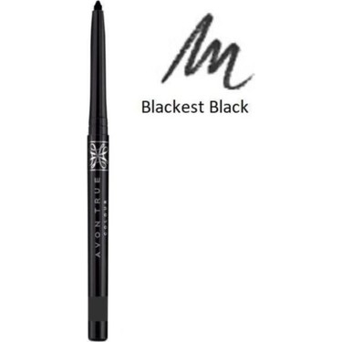 Avon True Color Glimmersticks Suya Dayanıklı Mat Siyah Kalıcı Kalem Eyeliner