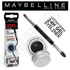 Maybelline New York Mat 01 Siyah Kalıcı Jel Eyeliner