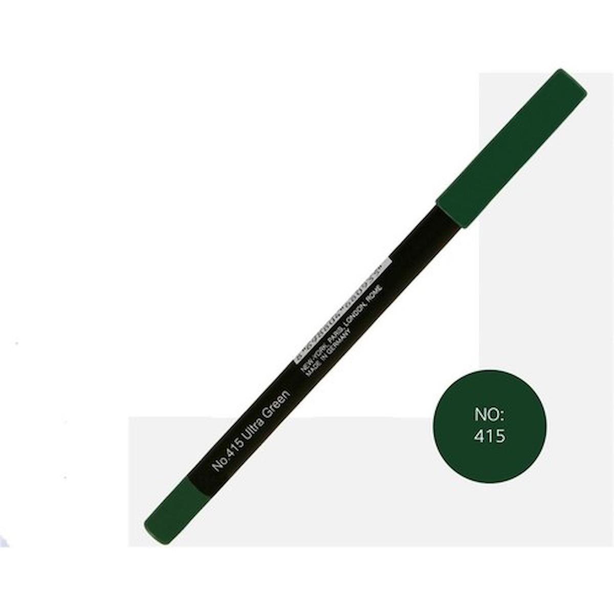 Esterel Suya Dayanıklı Mat 415 Yeşil Kalıcı Kalem Eyeliner