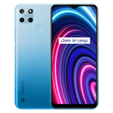 Realme C25Y 128 Gb Hafıza 4 Gb Ram 6.5 İnç 50 MP Ips Lcd Ekran Android Akıllı Cep Telefonu Mavi