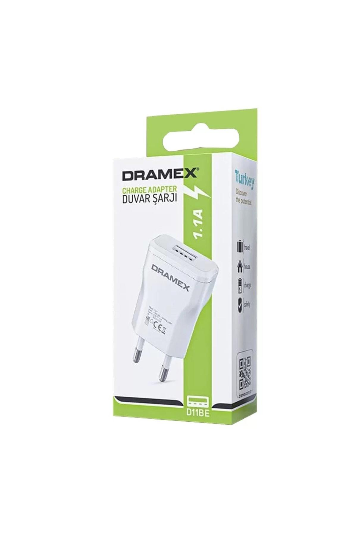 Dramex D11be Universal USB Kablolu Hızlı Şarj Aleti Beyaz
