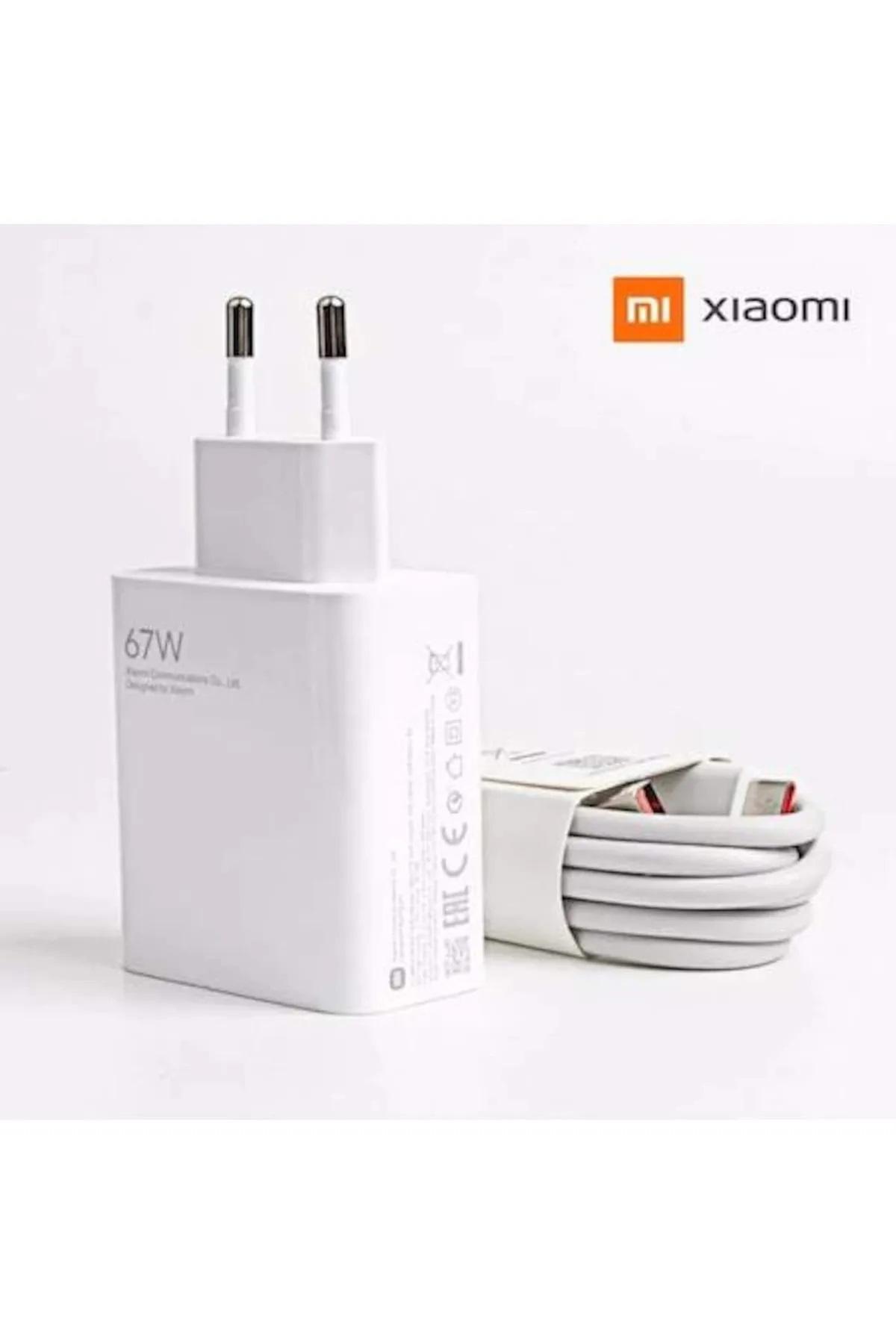 Xiaomi Xiaomi Type-C Kablolu 67 W Hızlı Şarj Aleti Beyaz
