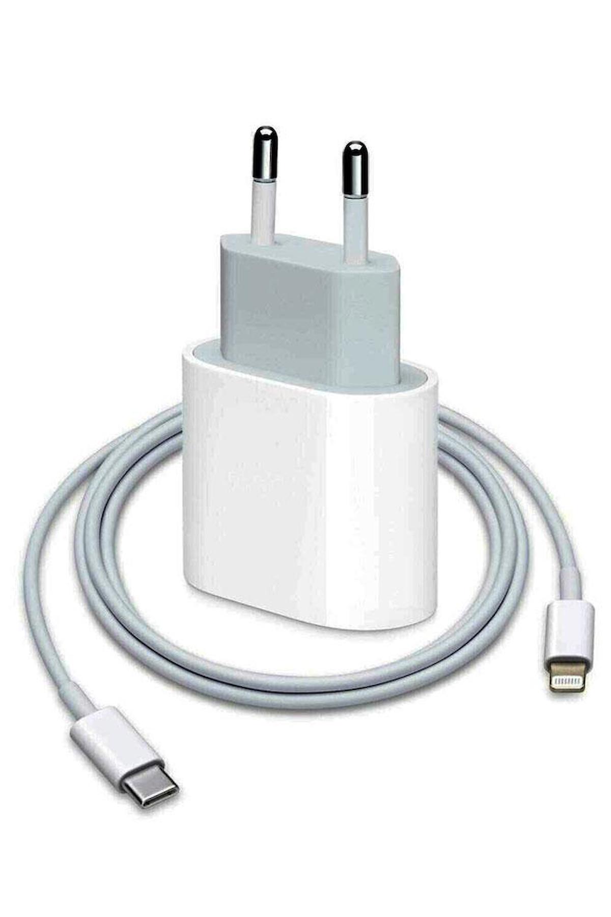 Apple iPhone Type-C Kablolu 20 W 2.1 Amper Hızlı Şarj Aleti Beyaz