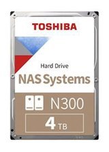 Toshiba N300 HDWG440UZSVA 4 TB 3.5 inç 7200 RPM 256 MB SATA 3.0 Nas Harddisk
