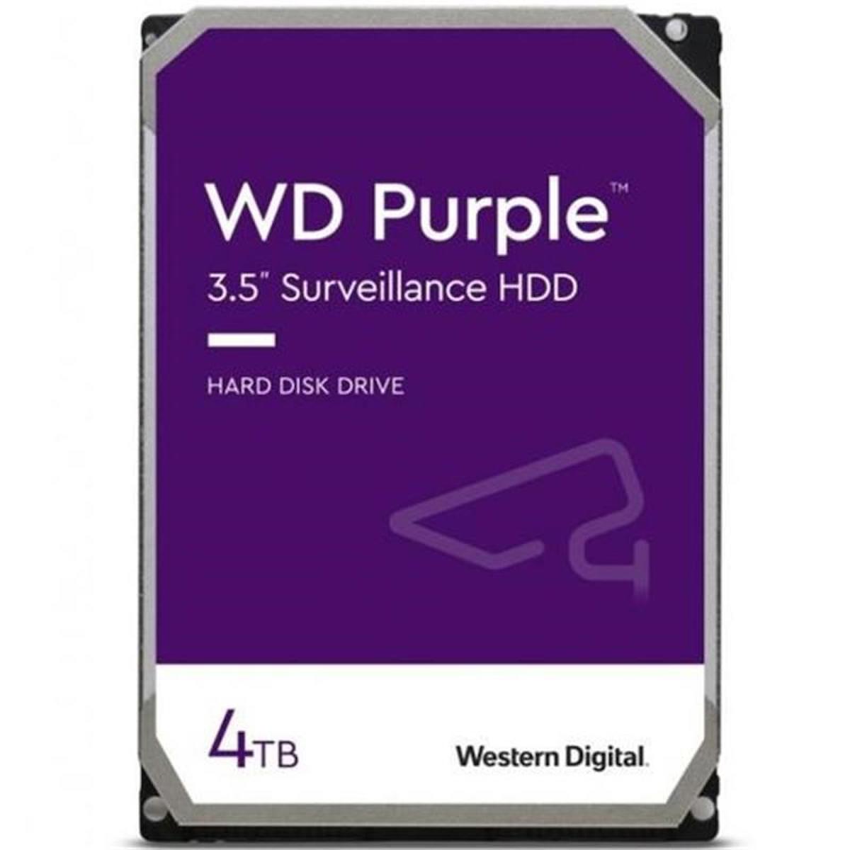 Western Digital WD Purple WD43PURZ 4 TB 3.5 inç 5400 RPM 64 MB SATA 3.0 Güvenlik Kamerası Harddisk