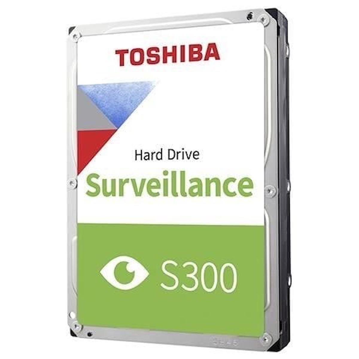 Toshiba S300 HDWT840UZSVA 4 TB 3.5 inç 5400 RPM 256 MB SATA 3.0 Güvenlik Kamerası Harddisk