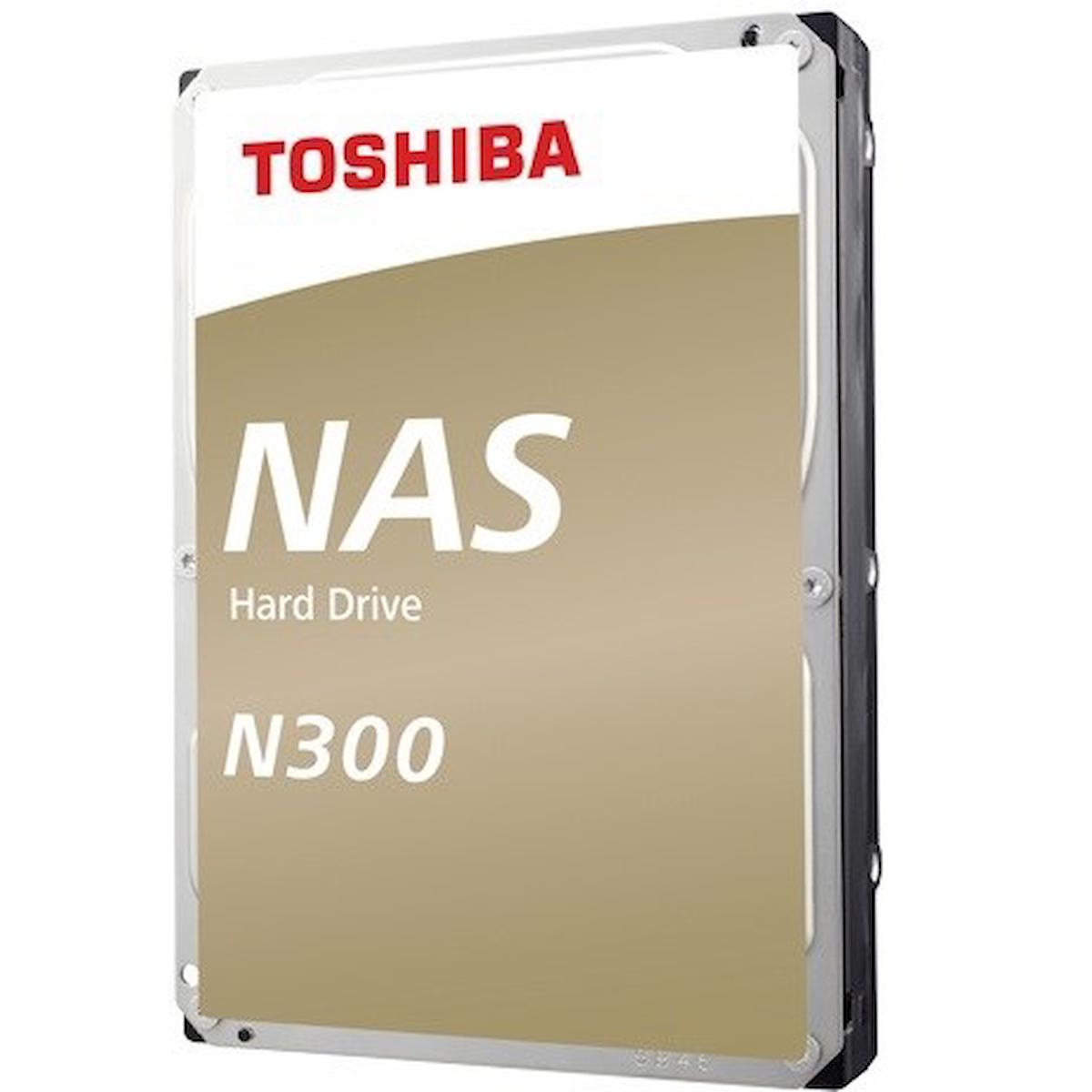 Toshiba N300 HDWG480UZSVA 8 TB 3.5 inç 7200 RPM 256 MB SATA 3.0 Nas Harddisk