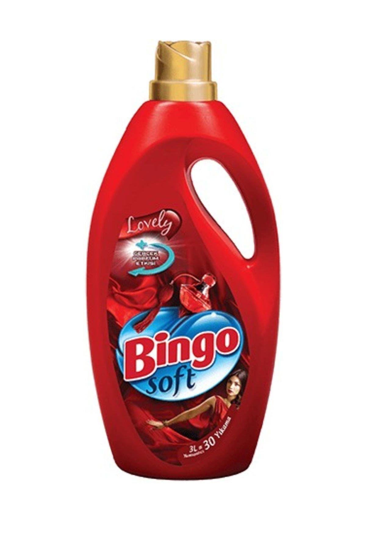 Bingo Soft Lovely 30 Yıkama Yumuşatıcı 3 lt