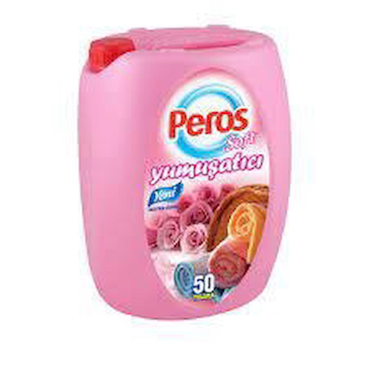 Peros Soft Gül 50 Yıkama Yumuşatıcı 5 lt