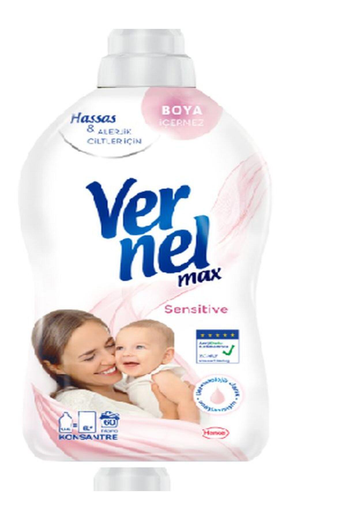 Vernel Max Konsantre 60 Yıkama Yumuşatıcı 1.44 lt