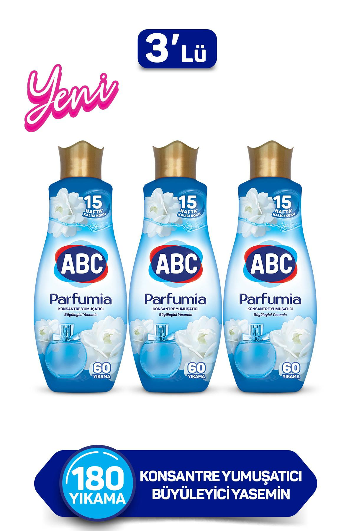 ABC Parfumia Konsantre Yasemin 60 Yıkama Yumuşatıcı 3 x 1.44 lt