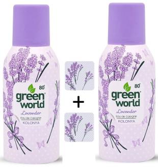 Green World Lavanta Sprey Kolonya 150 ml 2'li