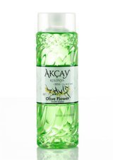 Akçay Zeytin Çiçeği Cam Şişe Kolonya 400 ml