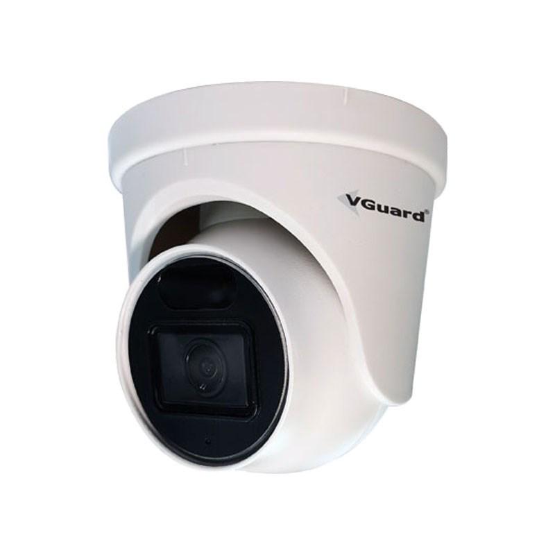 Vguard VG-236-DF4 H.265 Ethernet Mini 1 Kameralı 360 Derece Dönen Gece Görüşlü İç Dış Mekan Kablolu Güvenlik Kamerası