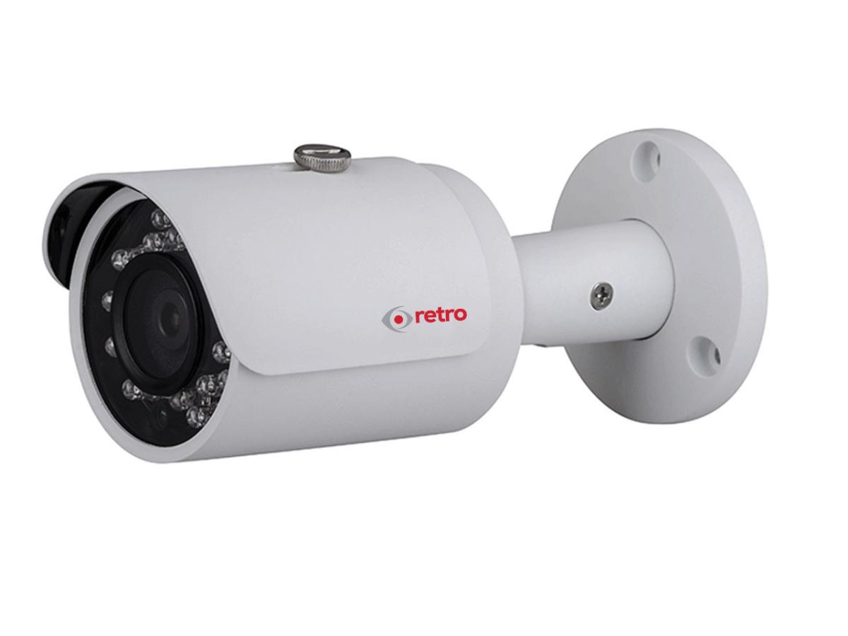 Retro RD-1200S-B Ethernet Mini 1 Kameralı 360 Derece Dönen Gece Görüşlü Dış Mekan Kablolu Güvenlik Kamerası