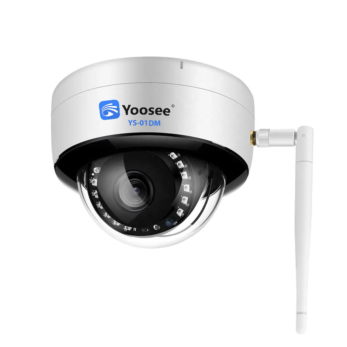 Yoosee Ethernet Mini 1 Kameralı 360 Derece Dönen Gece Görüşlü İç Mekan Kablosuz Güvenlik Kamerası