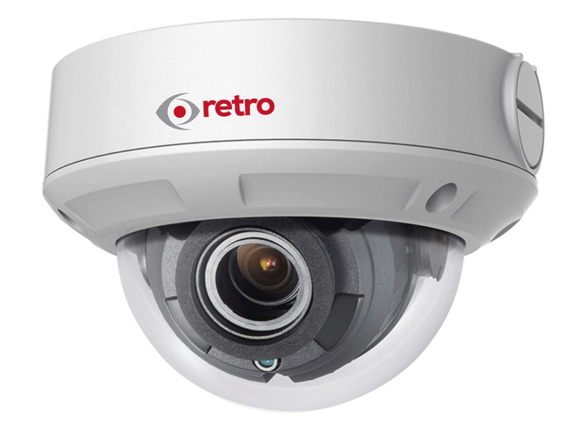 Retro RT-2CD1741 Ethernet Mini 1 Kameralı 360 Derece Dönen Gece Görüşlü Dış Mekan Kablolu Güvenlik Kamerası