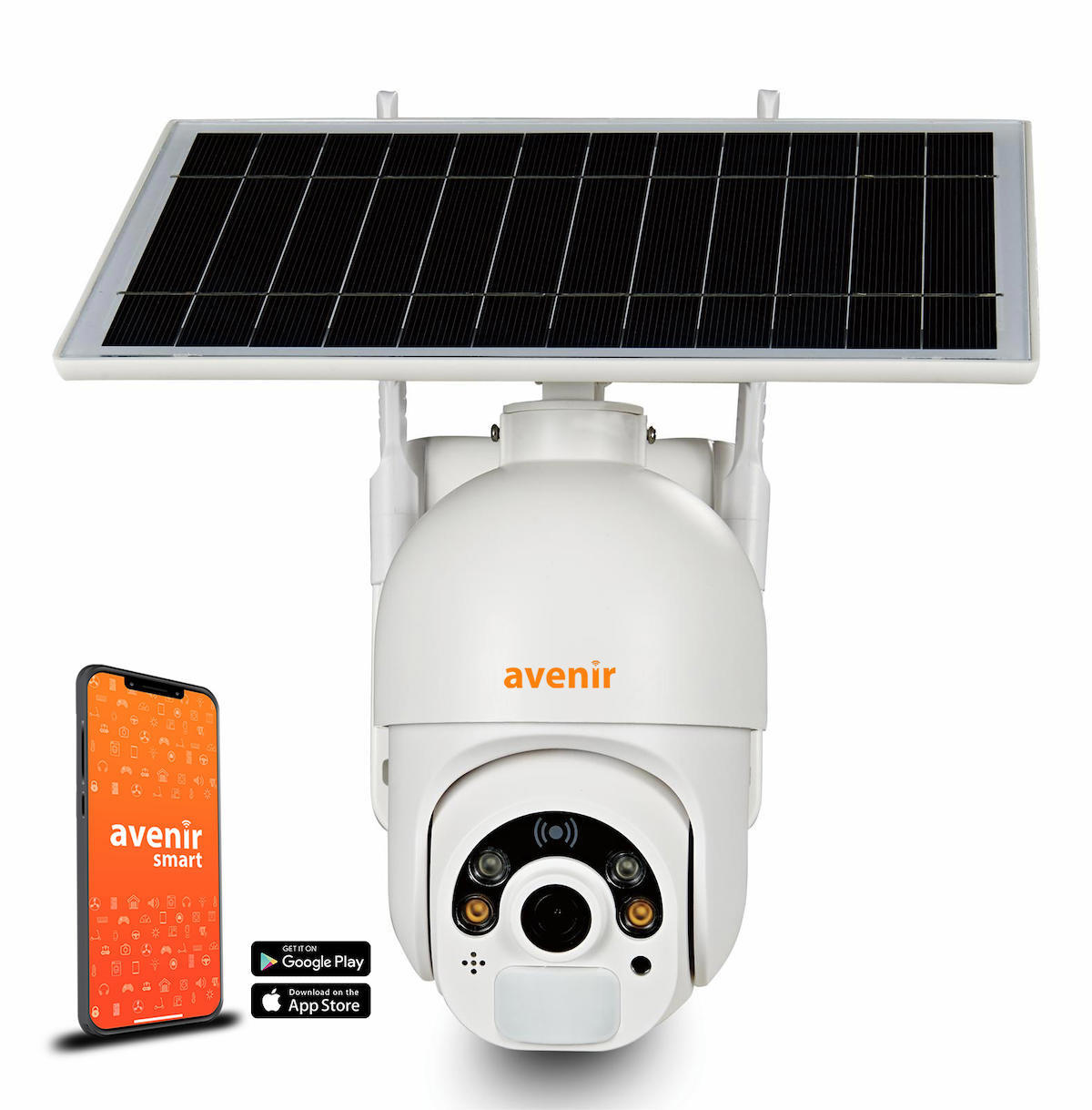 Avenir AV-S260 Ethernet Güneş Enerjili 1 Kameralı Dış Mekan Kablosuz Güvenlik Kamerası