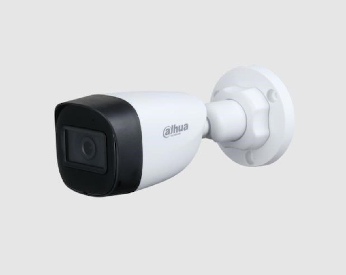 Dahua HAC-HFW1200C-0360B-S5 Analog 1 Kameralı Gece Görüşlü İç Dış Mekan Kablolu Güvenlik Kamerası