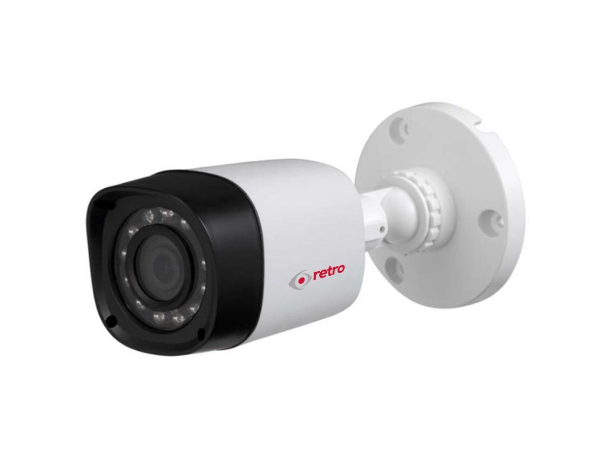 Retro RD-1000RP-B Ethernet Mini 1 Kameralı 360 Derece Dönen Gece Görüşlü Dış Mekan Kablolu Güvenlik Kamerası