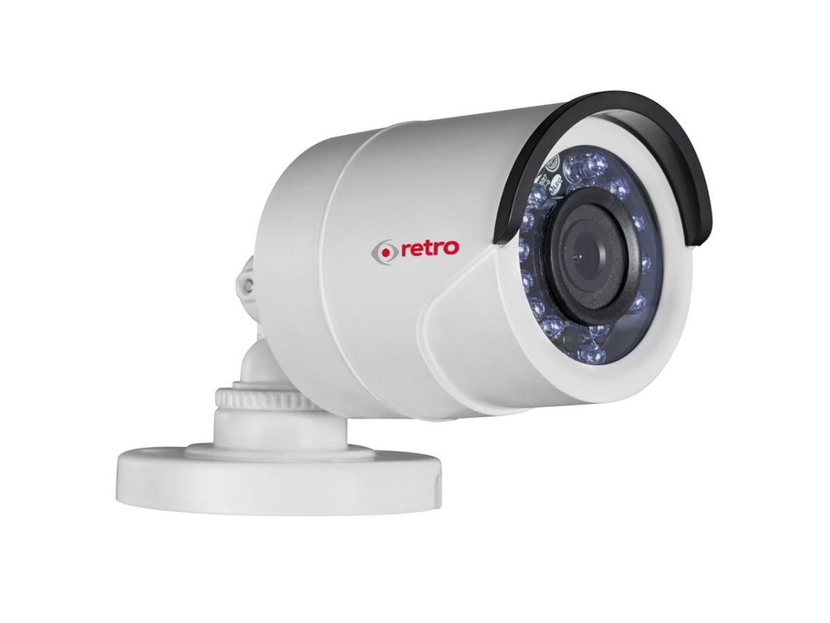 Retro RT-AB16COT Ethernet Mini 1 Kameralı 360 Derece Dönen Gece Görüşlü Dış Mekan Kablolu Güvenlik Kamerası