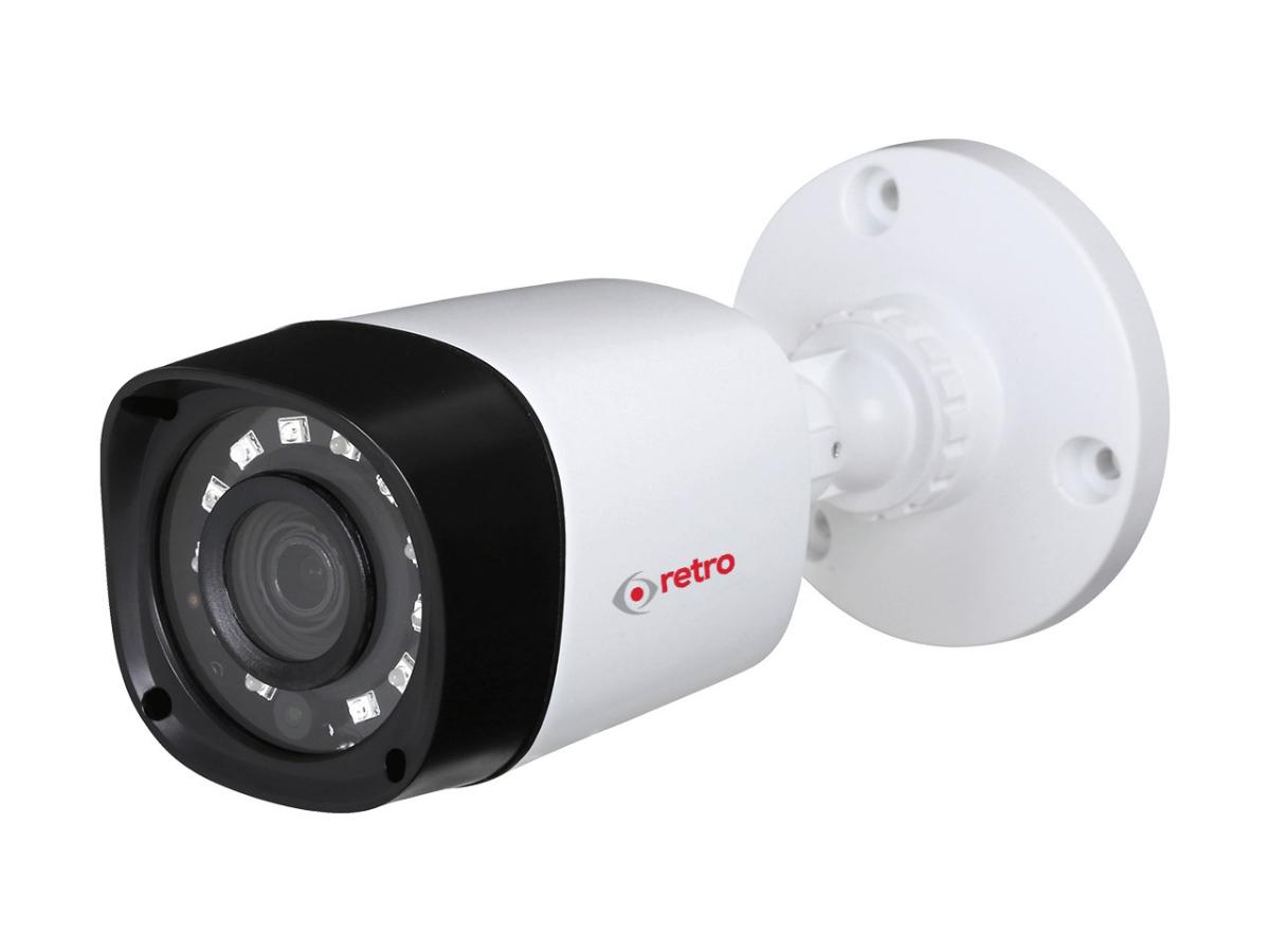 Retro RD-1200R-B Ethernet Mini 1 Kameralı 360 Derece Dönen Gece Görüşlü Dış Mekan Kablolu Güvenlik Kamerası