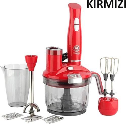 Cvs Dn 1283 600 ml Turbolu Çift Bıçaklı Blender Seti Kırmızı