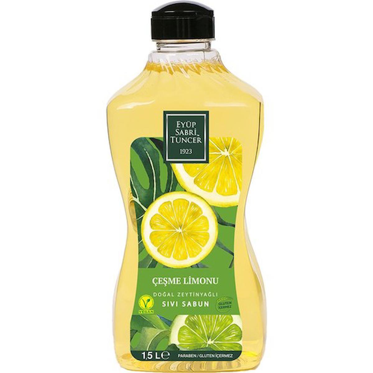 Eyüp Sabri Tuncer Çeşme Limonu Nemlendiricili Sıvı Sabun 1.5 lt Tekli
