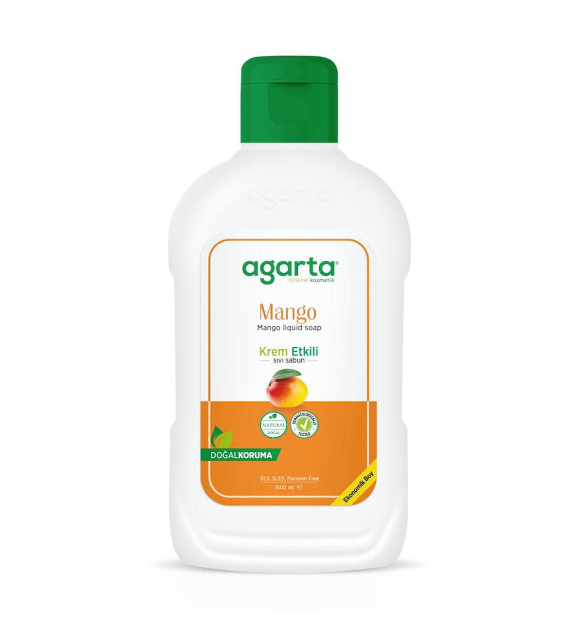 Agarta Mango Sıvı Sabun 1.5 lt Tekli