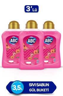 ABC Gül Sıvı Sabun 3 x 3.5 lt 3'lü