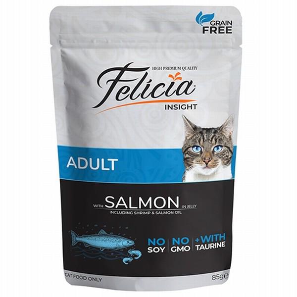 Felicia Insight Balıklı Yetişkin Yaş Kedi Maması 6x85 gr