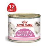 Royal Canin Mother & Babycat Etli Yavru Yaş Kedi Maması 12x195 gr