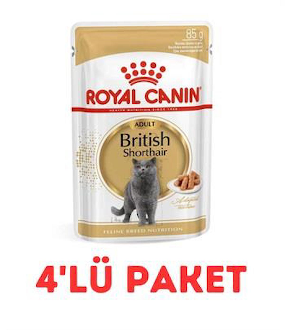 Royal Canin British Shorthair Kümes Hayvanlı Yaş Kedi Maması 85 gr