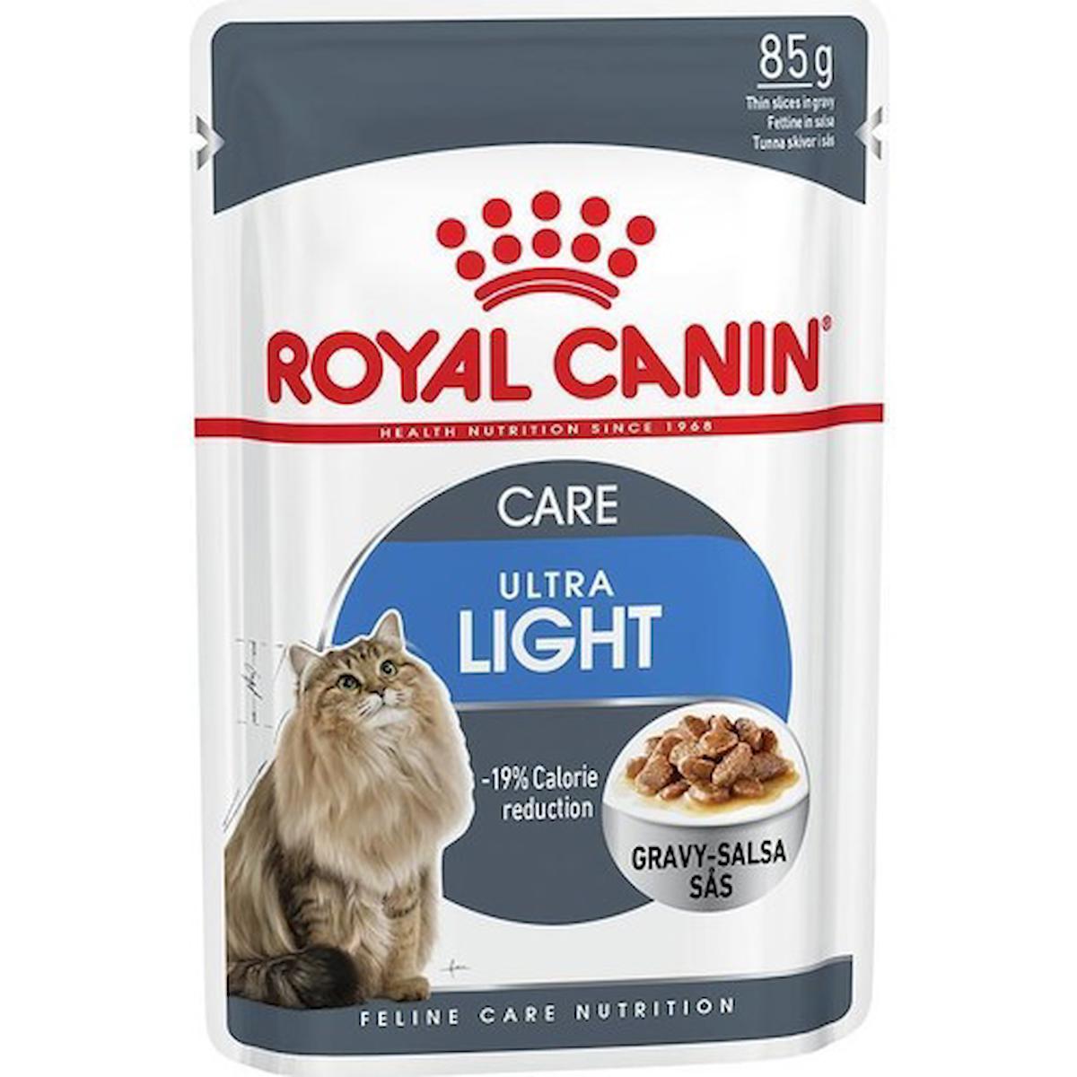 Royal Canin Ultra Light Etli Yetişkin Yaş Kedi Maması 85 gr