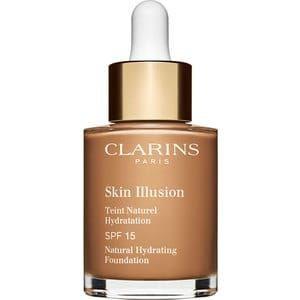 Clarins Skin Illusion 112.3 Sandal Wood Güneş Koruyuculu Likit Serum Fondöten 30 ml