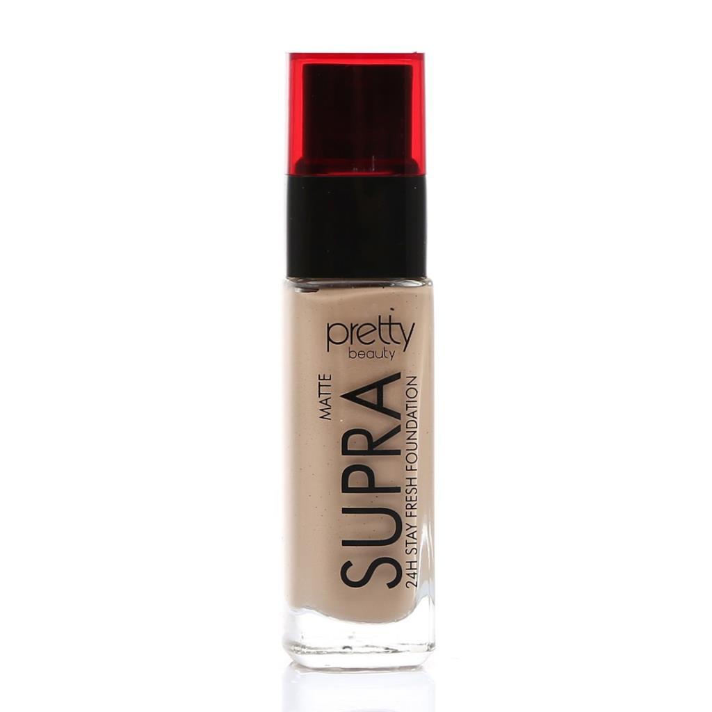 Pretty Beauty Matte Supra 24H Stay Fresh 2 Likit Tüp Fondöten