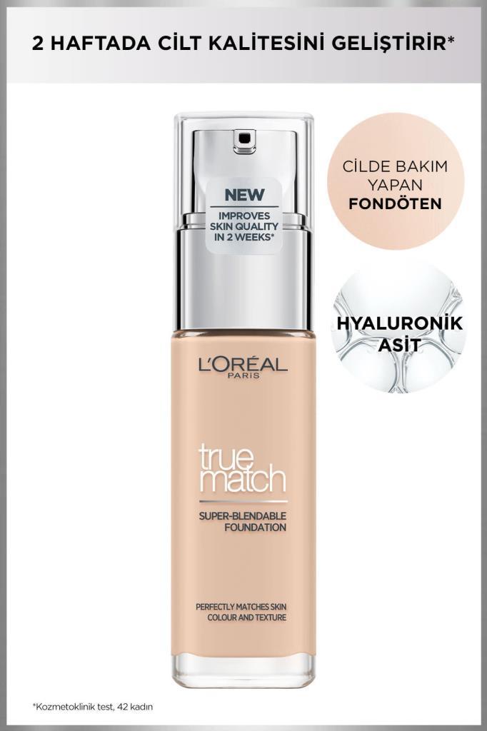 L'Oréal Paris True Match Super Blendable 1R/1C Ivoire Rose Likit Serum Fondöten 30 ml