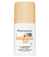 Pharmaceris F Protective Corrective 02 Sand Güneş Koruyuculu Likit Tüp Fondöten 30 ml