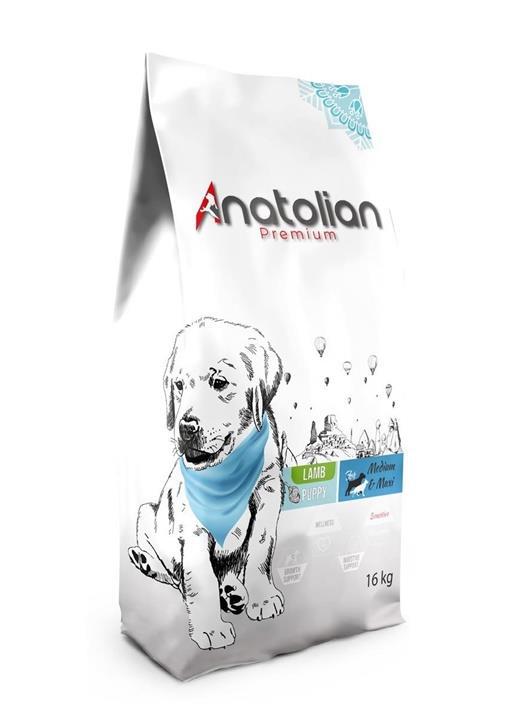 Anatolian Premium Kuzu Etli Tüm Irklar Yavru Kuru Köpek Maması 16 kg