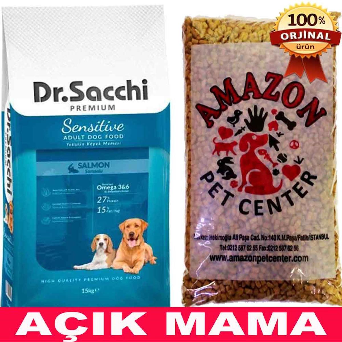 Dr.Sacchi Premium Somonlu Tüm Irklar Yetişkin Kuru Köpek Maması 1 kg