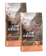 Spectrum Low Grain Kuzu Etli ve Yaban Mersinli Küçük Irk Yetişkin Kuru Köpek Maması 2.5 kg