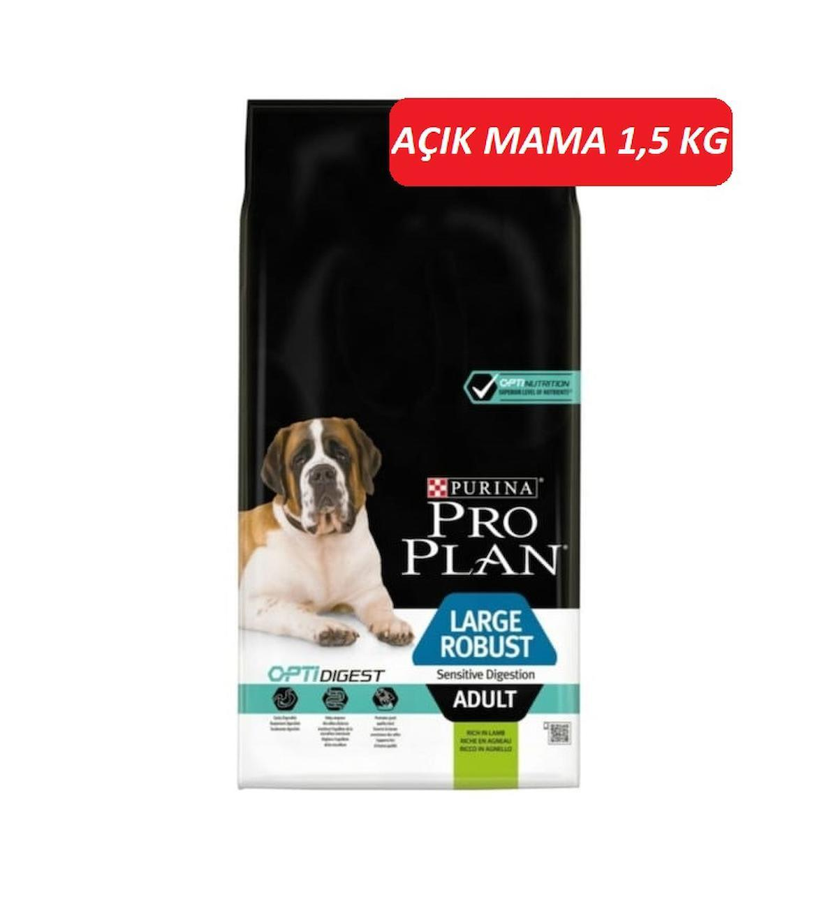 Pro Plan Opti Digest Kuzu Etli ve Pirinçli Büyük Irk Yetişkin Kuru Köpek Maması 1.5 kg