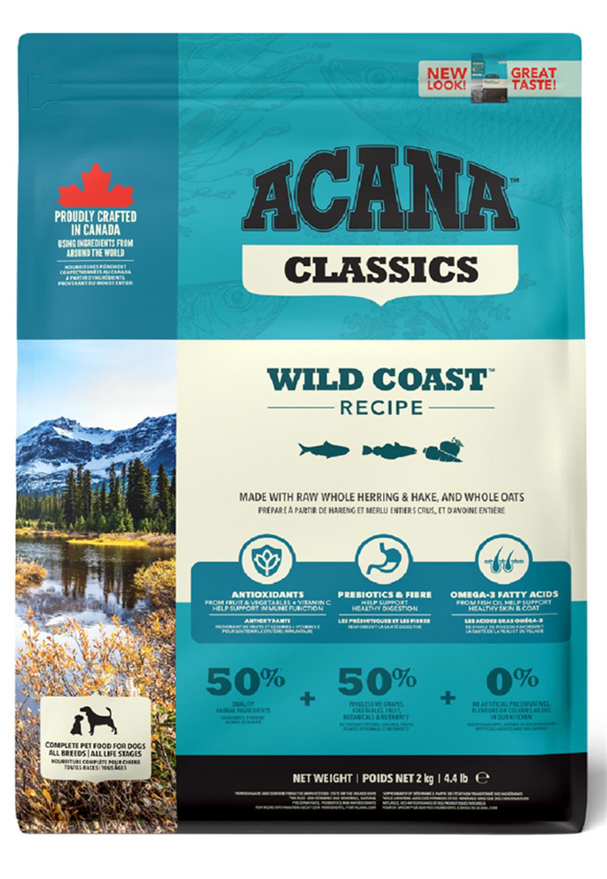 Acana Classics Wild Coast Balıklı Tüm Irklar Yetişkin Kuru Köpek Maması 14.5 kg
