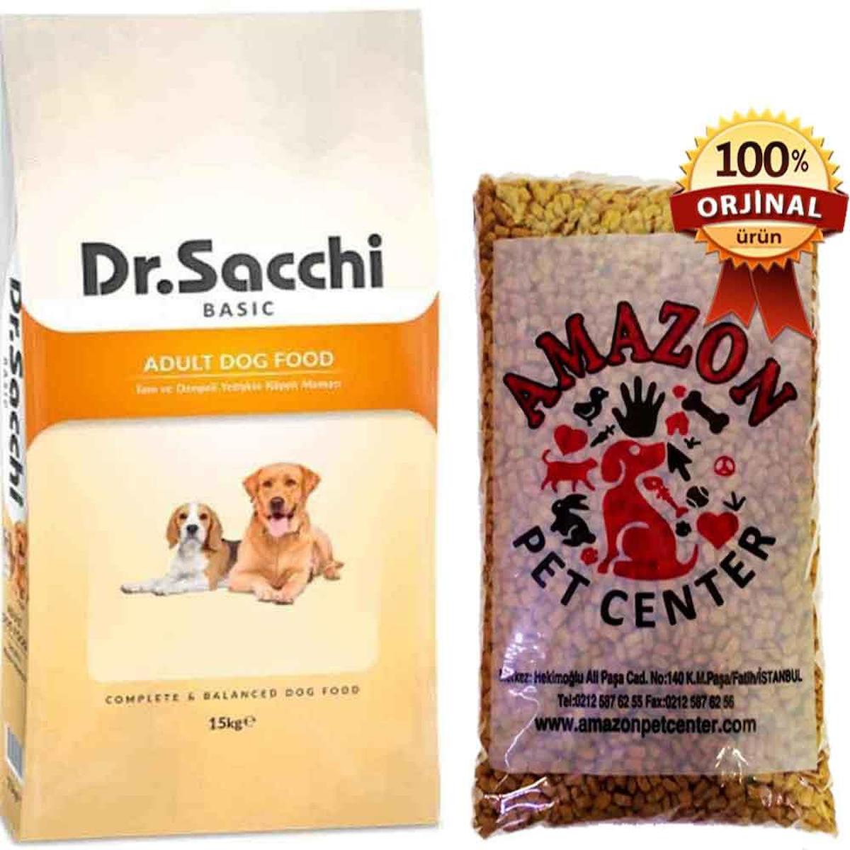 Dr.Sacchi Basic Tavuklu Tüm Irklar Yetişkin Kuru Köpek Maması 1 kg