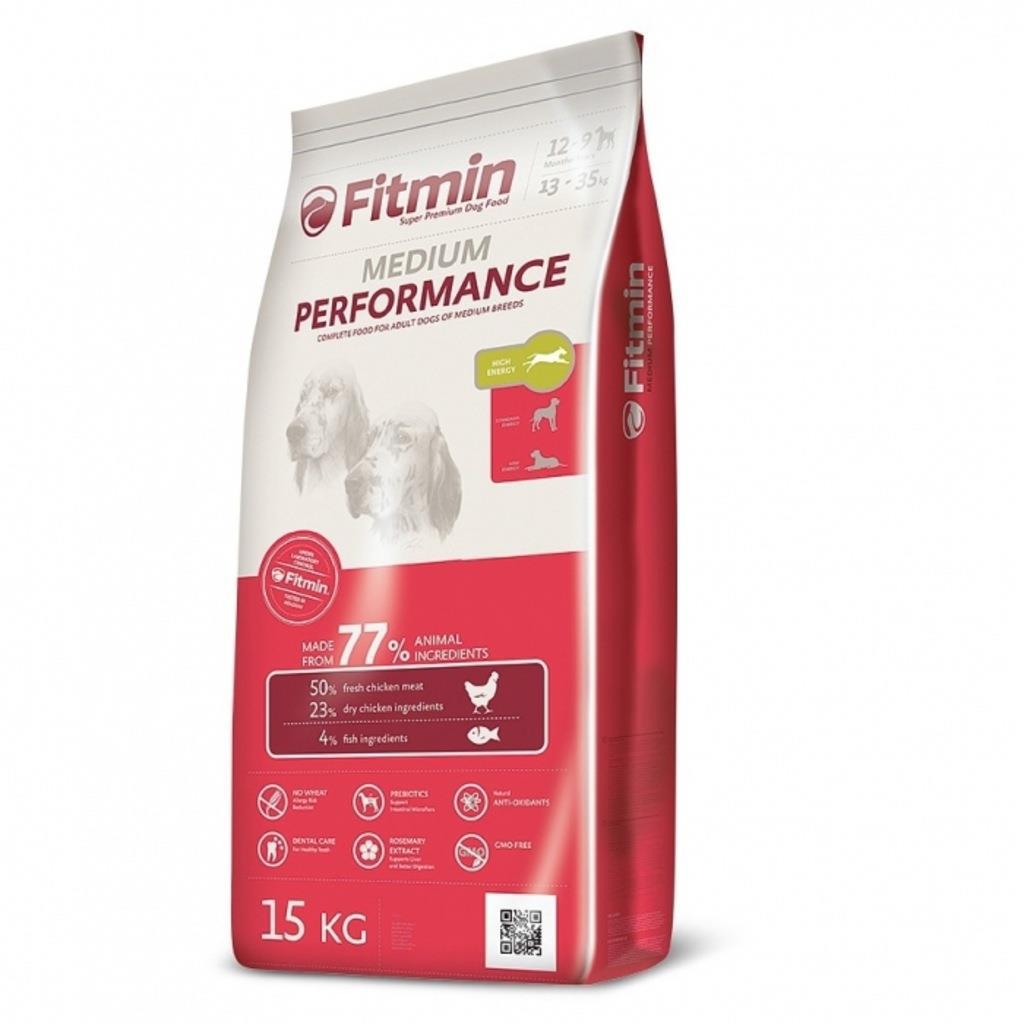 Fitmin Performance Tavuklu Orta Irk Yetişkin Kuru Köpek Maması 15 kg