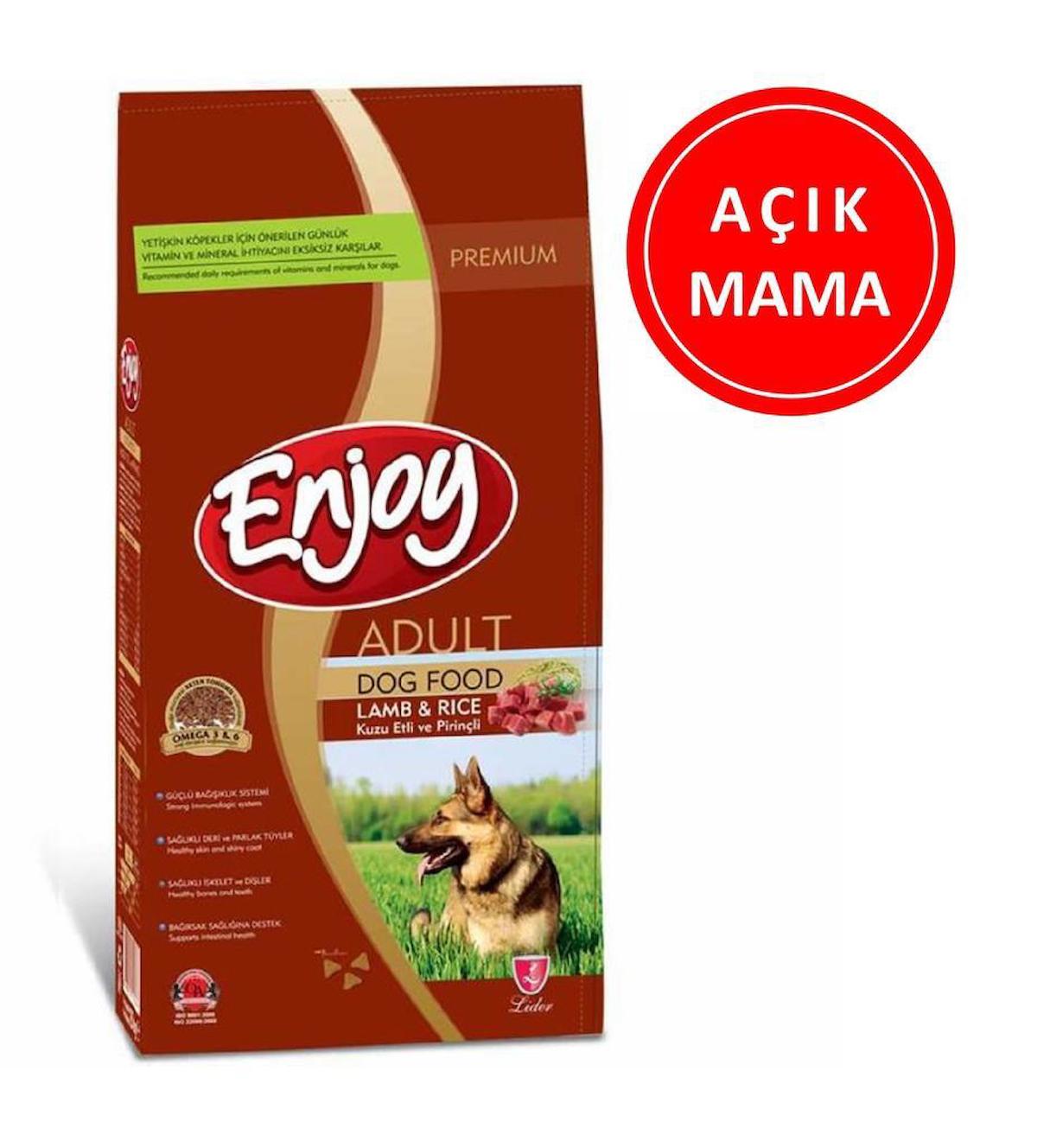 Enjoy Premium Kuzu Etli Tüm Irklar Yetişkin Kuru Köpek Maması 1 kg