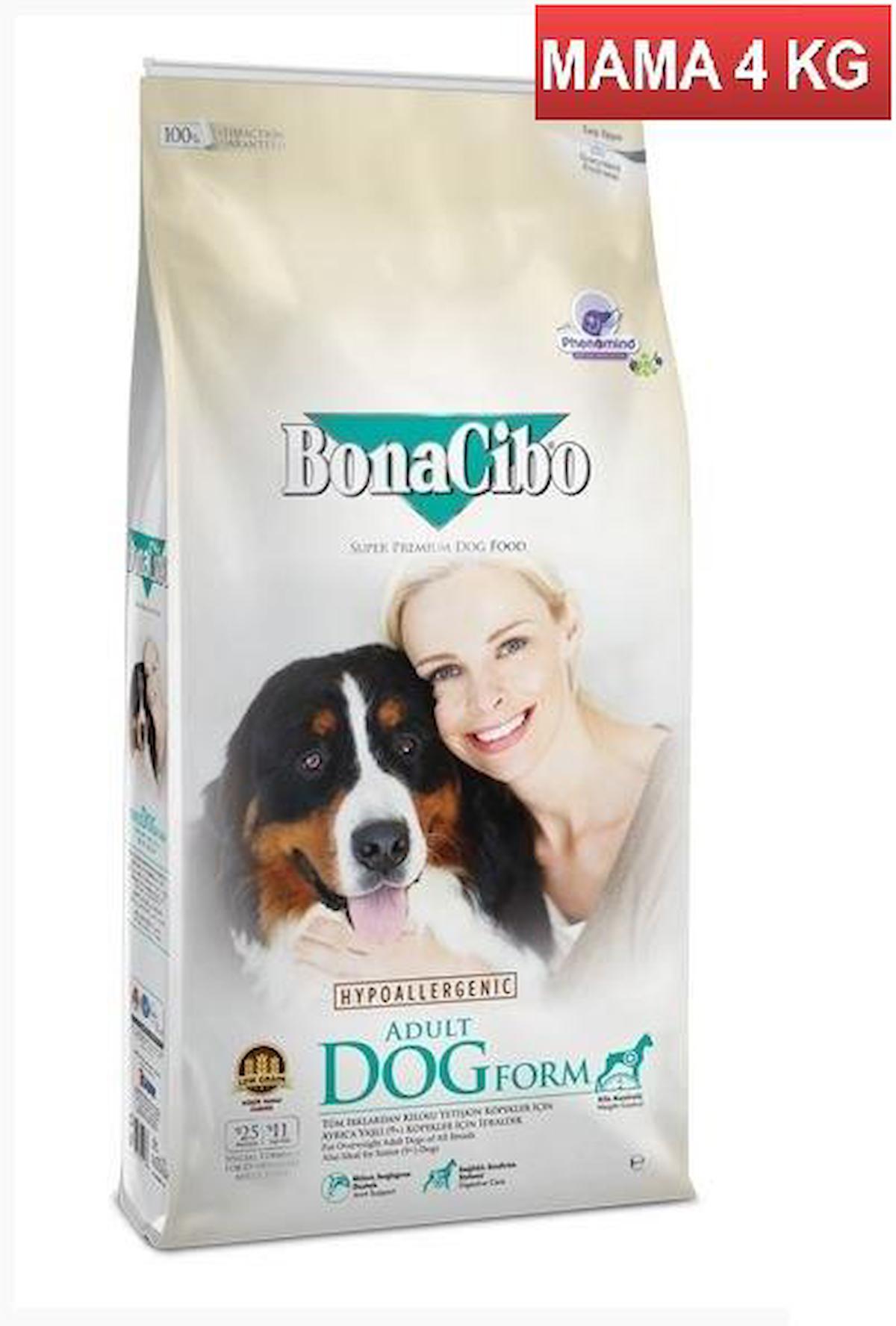 Bonacibo Super Premium Form Tüm Irklar Yetişkin Kuru Köpek Maması 4 kg