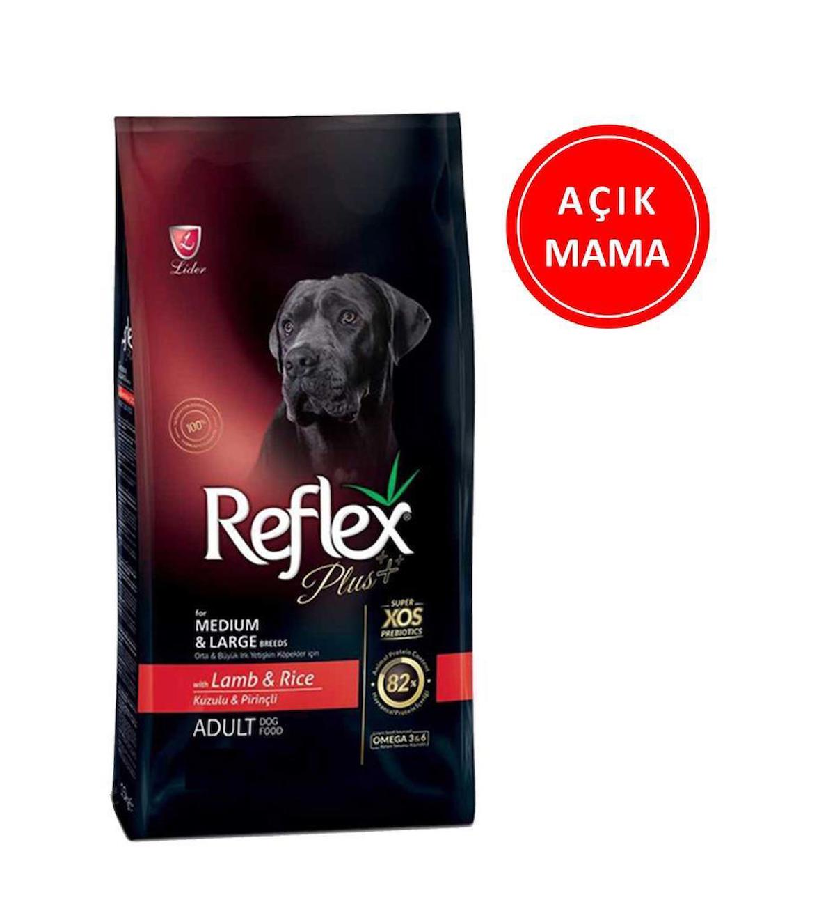 Reflex Plus+ Kuzu Etli Büyük Irk Yetişkin Kuru Köpek Maması 1 kg