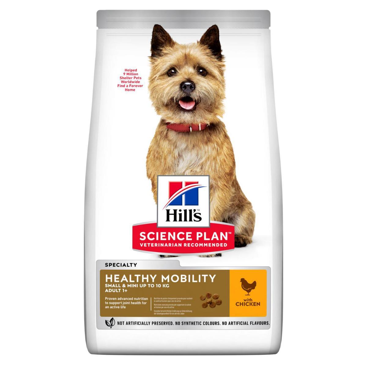 Hill'S Healthy Mobility Somonlu ve Tavuklu Tüm Irklar Yetişkin Kuru Köpek Maması 1.5 kg