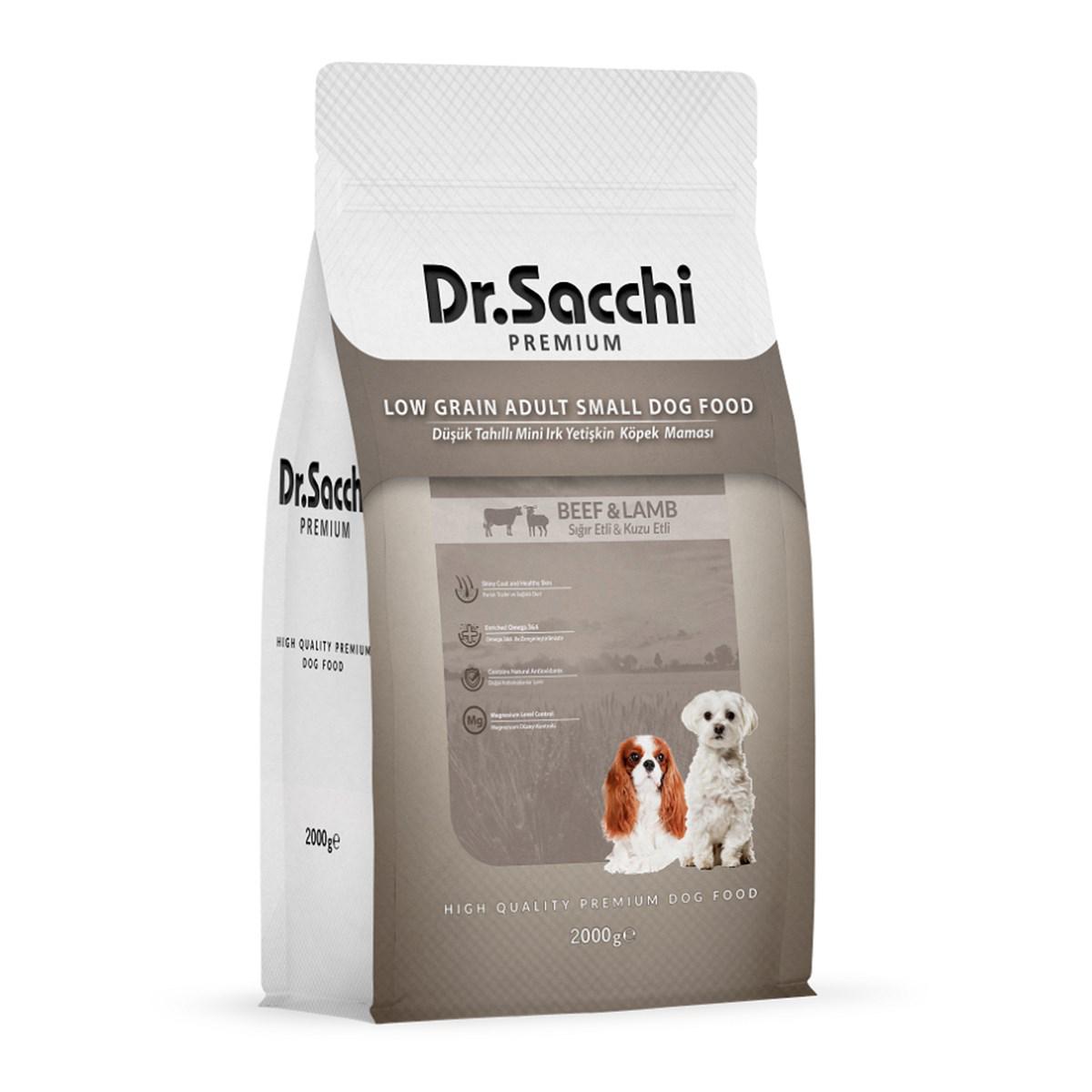 Dr.Sacchi Premium Mini Irk Yetişkin Kuru Köpek Maması 2 kg